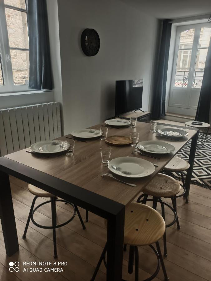 Apartamento Triplex 110 M2 Centre Historique Avec Jacuzzi Dinan Exterior foto
